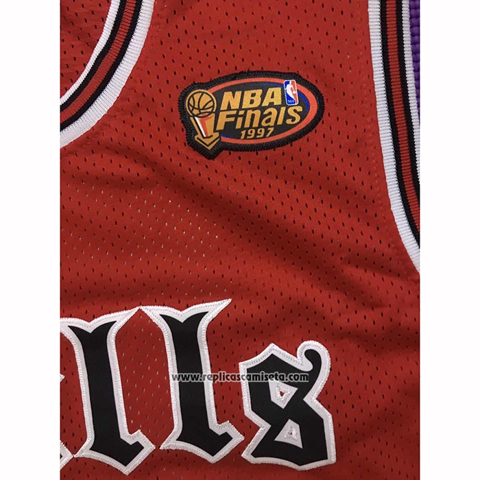 Camiseta Chicago Bulls Michael Jordan #23 Retro Rojo2